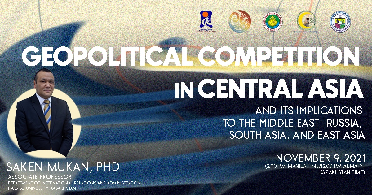 Geopolitical Competition in Central Asia: Regional and Global Implications | A Webinar
