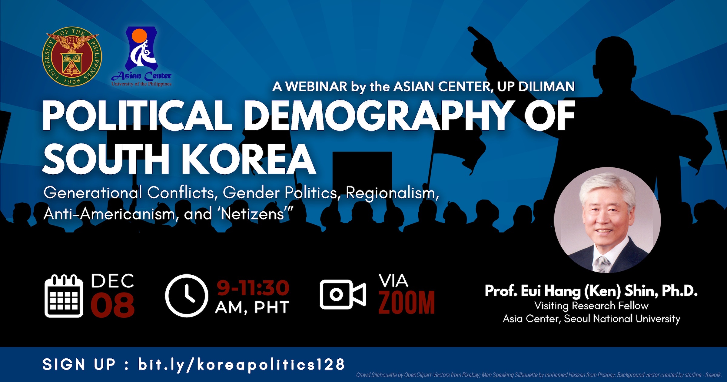 The Political Demography of South Korea: A Webinar (8 December 2021)