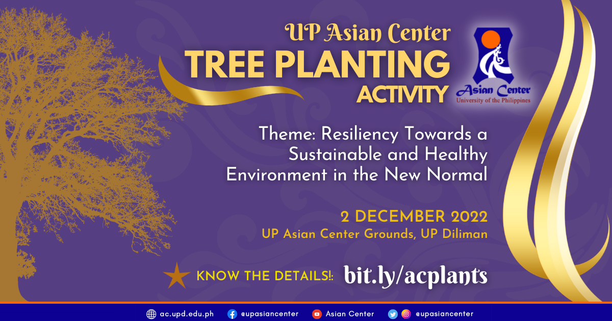 02 December 2022 | AC Tree Planting Activity: Resiliency Towards a Sustainable and Healthy Environment in the New Normal