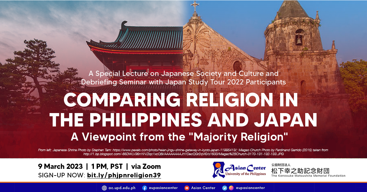 Comparing Religion in the Philippines and Japan: A Viewpoint from the 