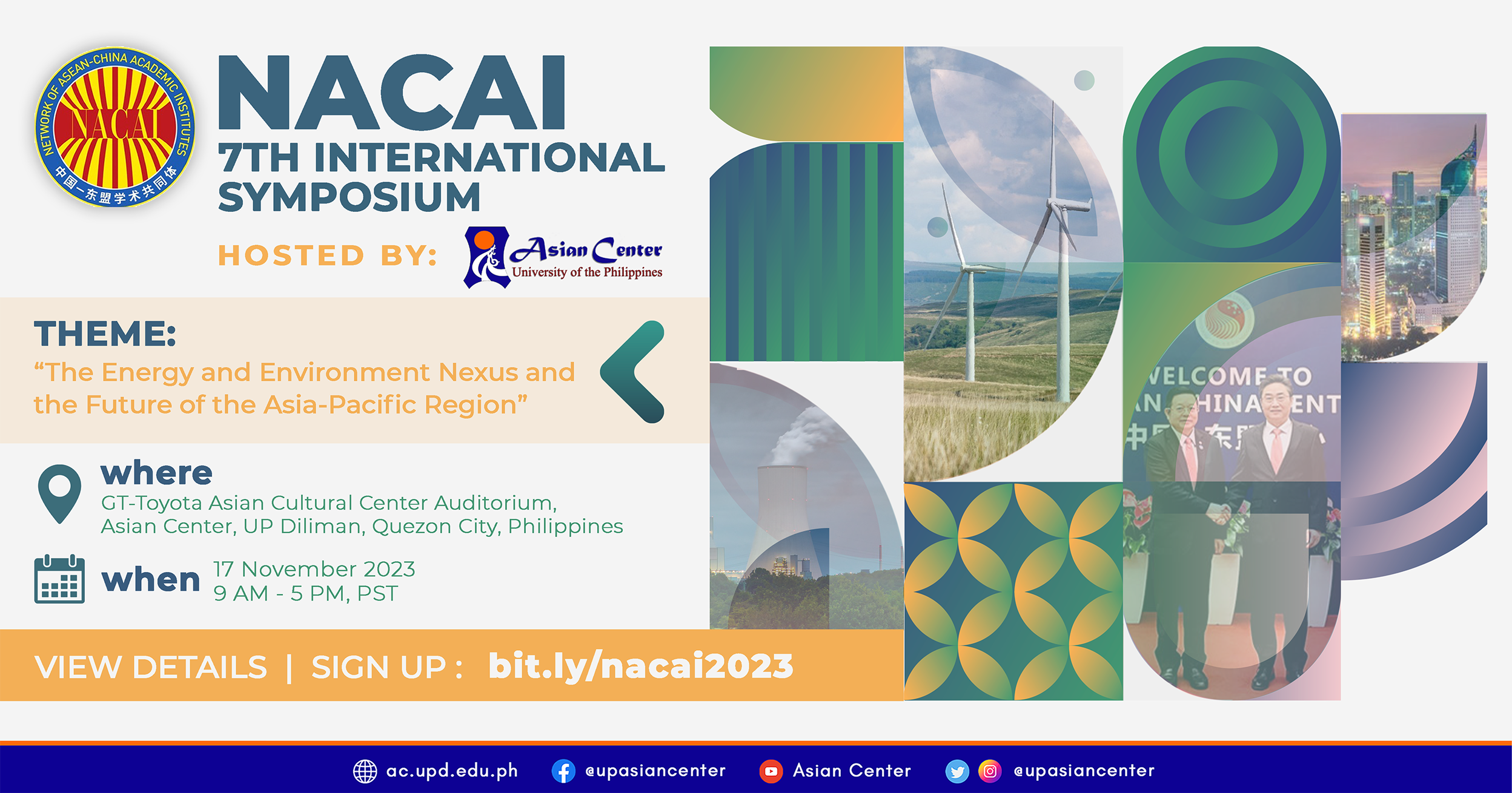 17 November 2023 | 7th NACAI International Symposium: Energy and Environment Nexus and the Future of the Asia-Pacific Region