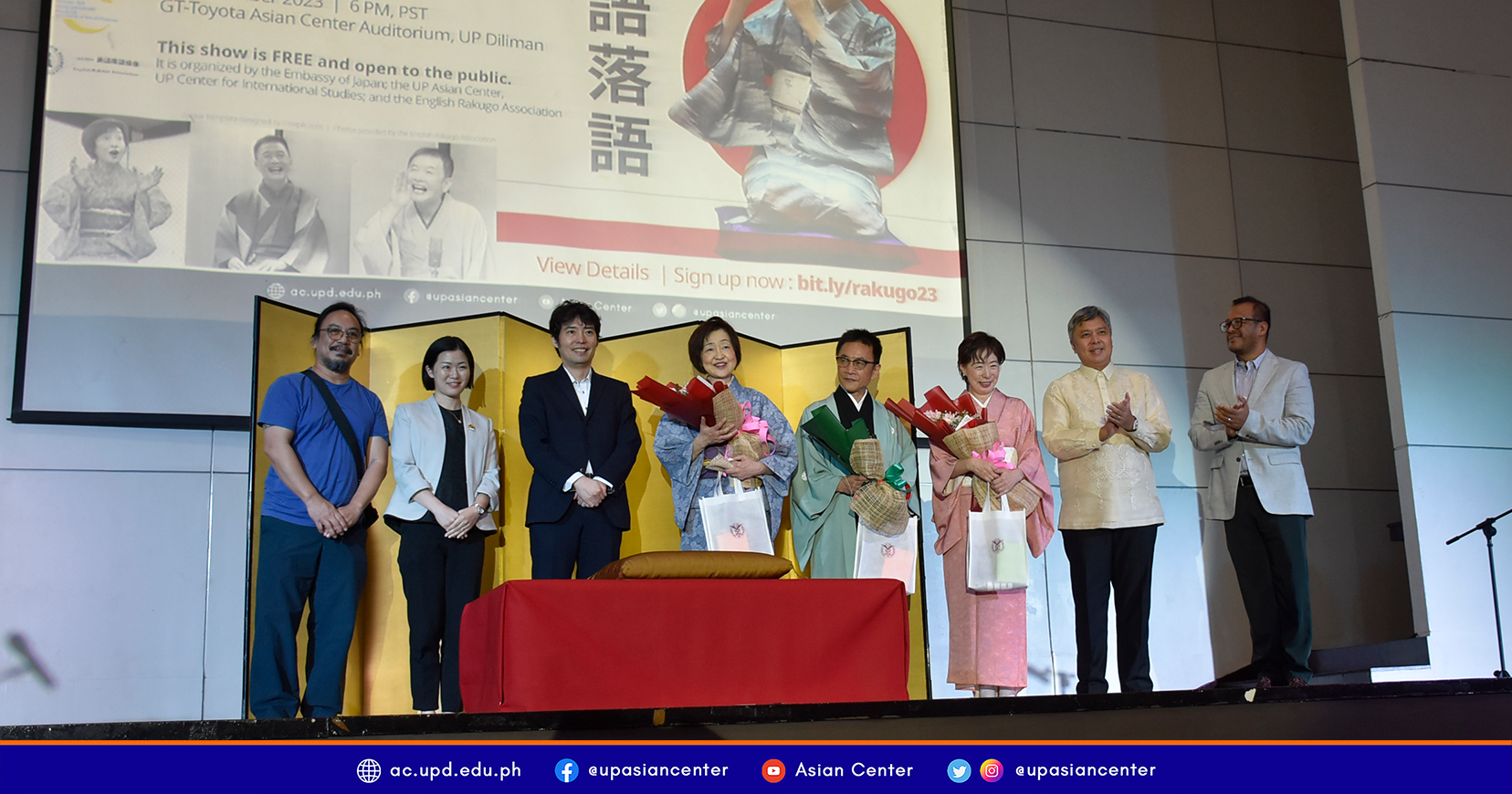 UP Asian Center Presents Japanese Storytelling Performance