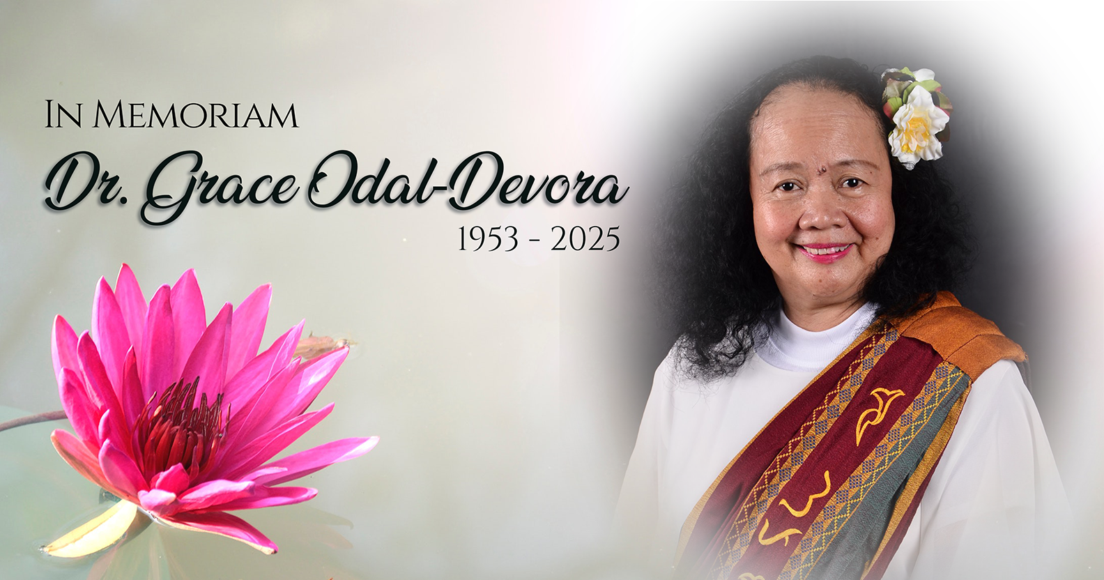 Honoring a Life Well Lived: Dr. Grace Odal-Devora, Former AC Alumni Association President, passes away at 68