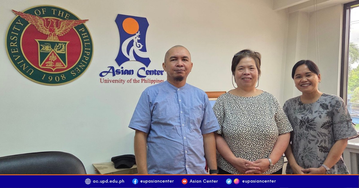 Asian Center Welcomes Visiting Scholar Dr. Reinaruth Carlos from Japan