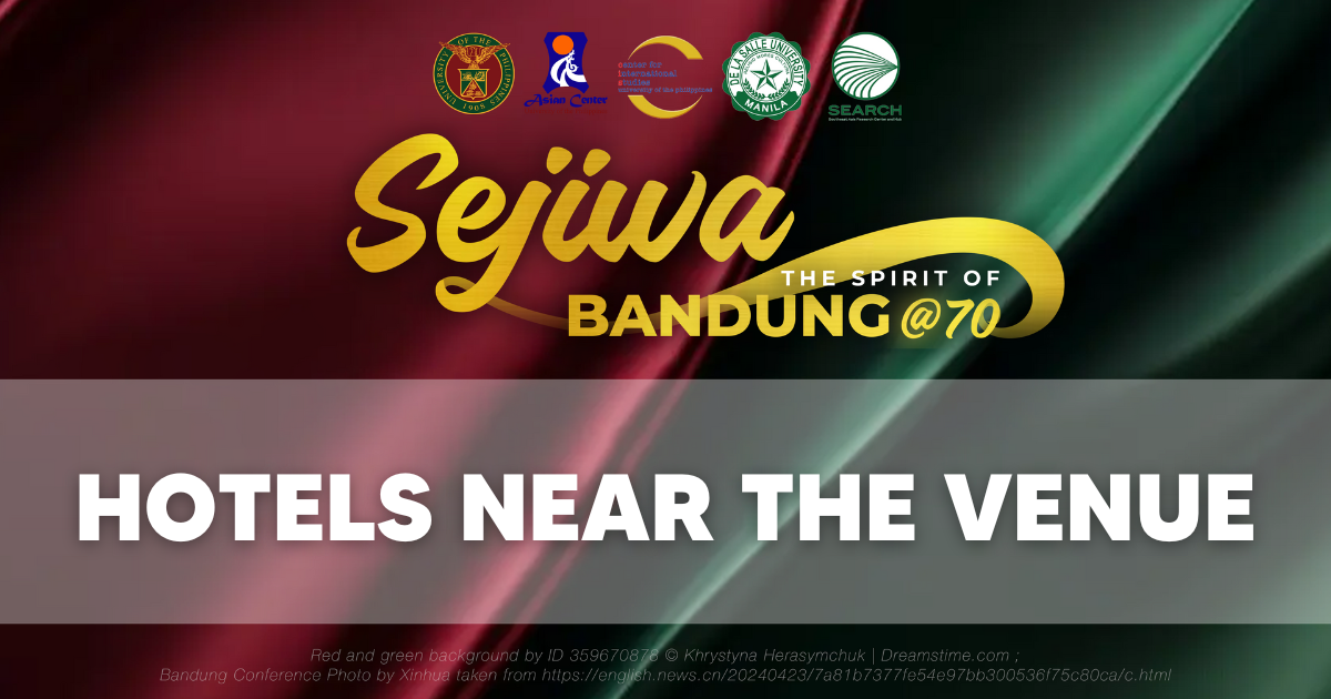 Sejiwa 2025: Hotels Near the Venue