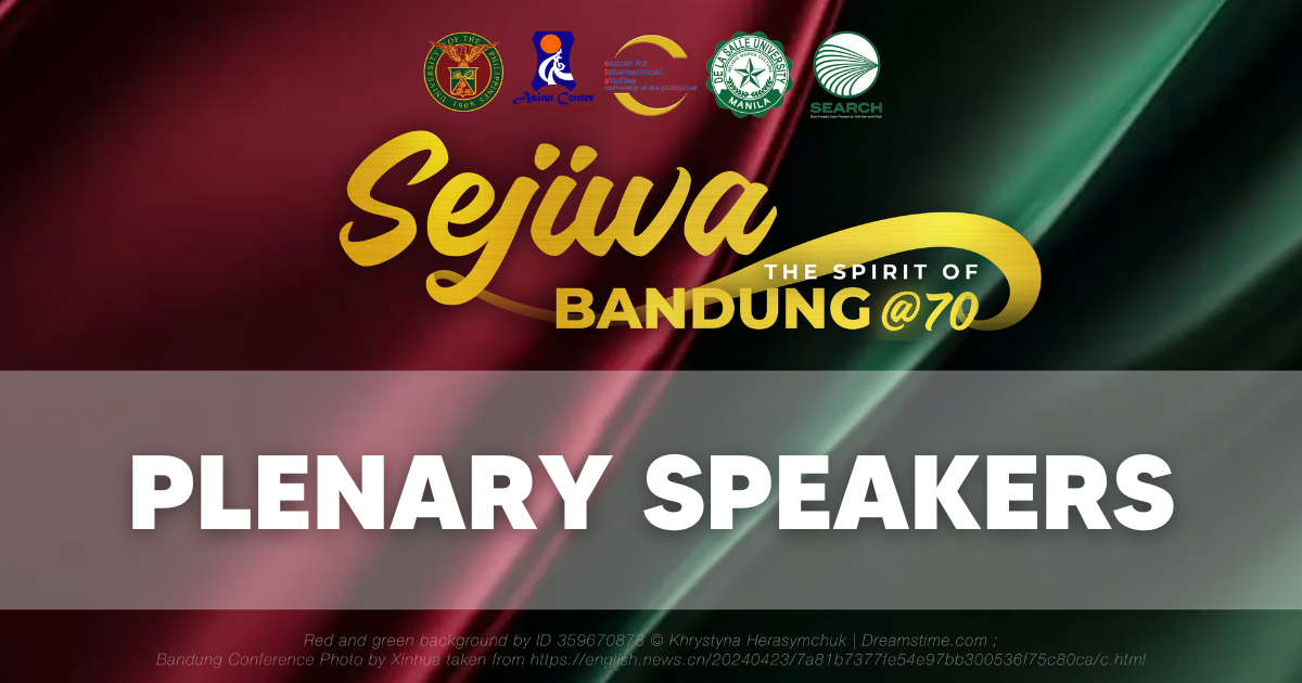 Sejiwa 2025: Meet the Plenary Speakers for the Conference