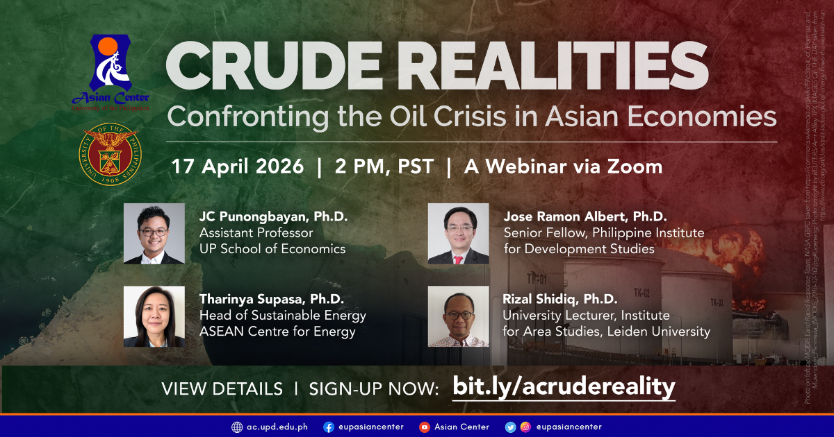 Crude Realities: Confronting the Oil Crisis in Asian Economies  |  A Webinar