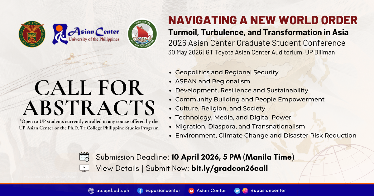 CALL FOR ABSTRACTS  |  2026 Graduate Student Conference: 