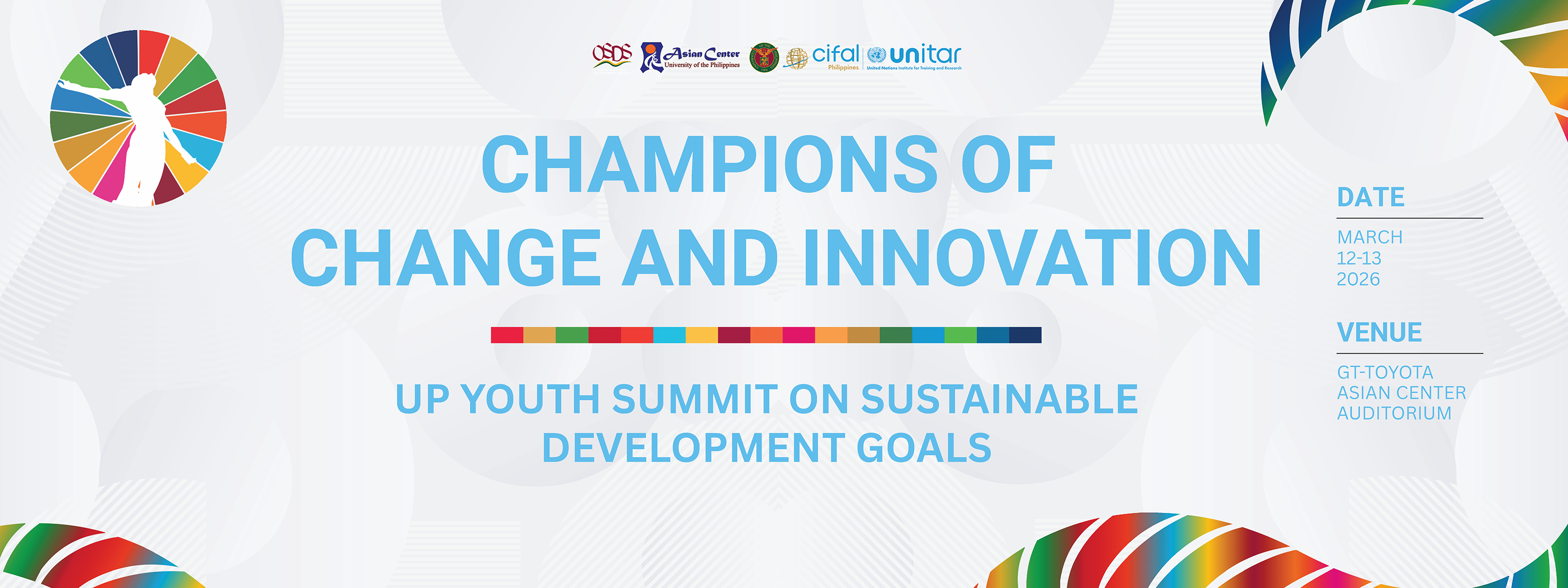 Champions of Change and Innovation: UP Youth Summit on the Sustainable Development Goals
