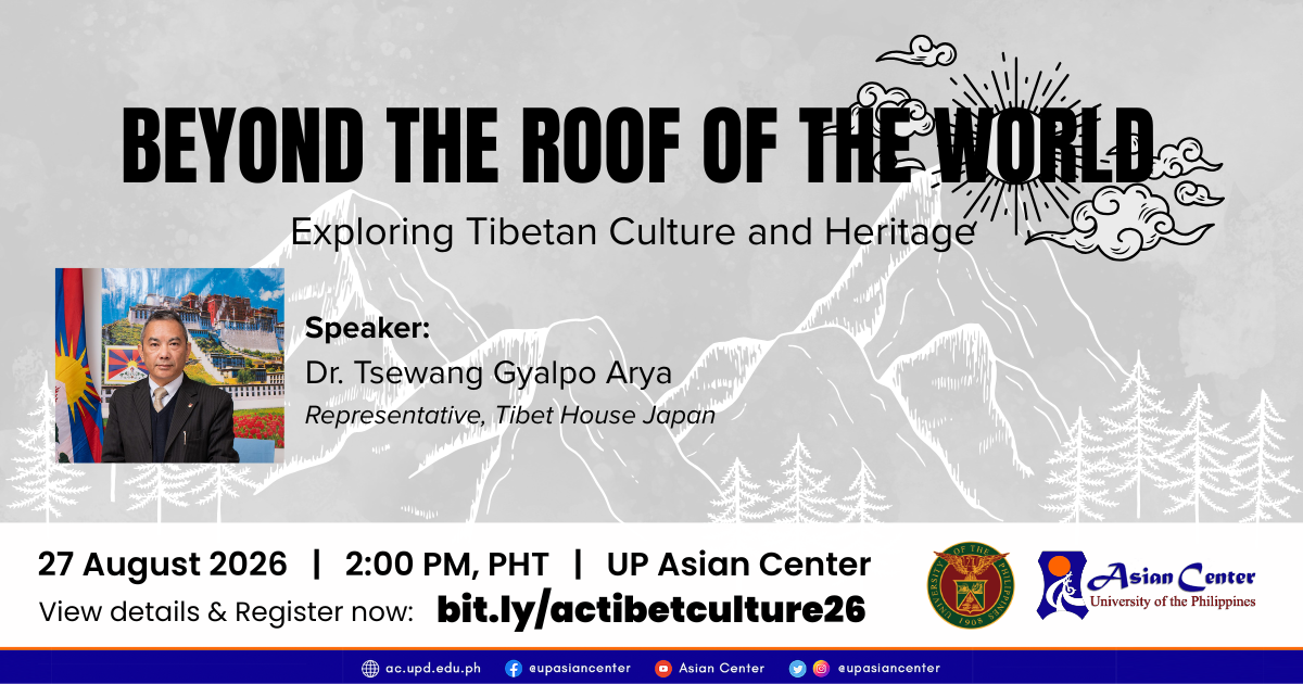 Beyond the Roof of the World: Exploring Tibetan Culture and Heritage   |   An Onsite Lecture
