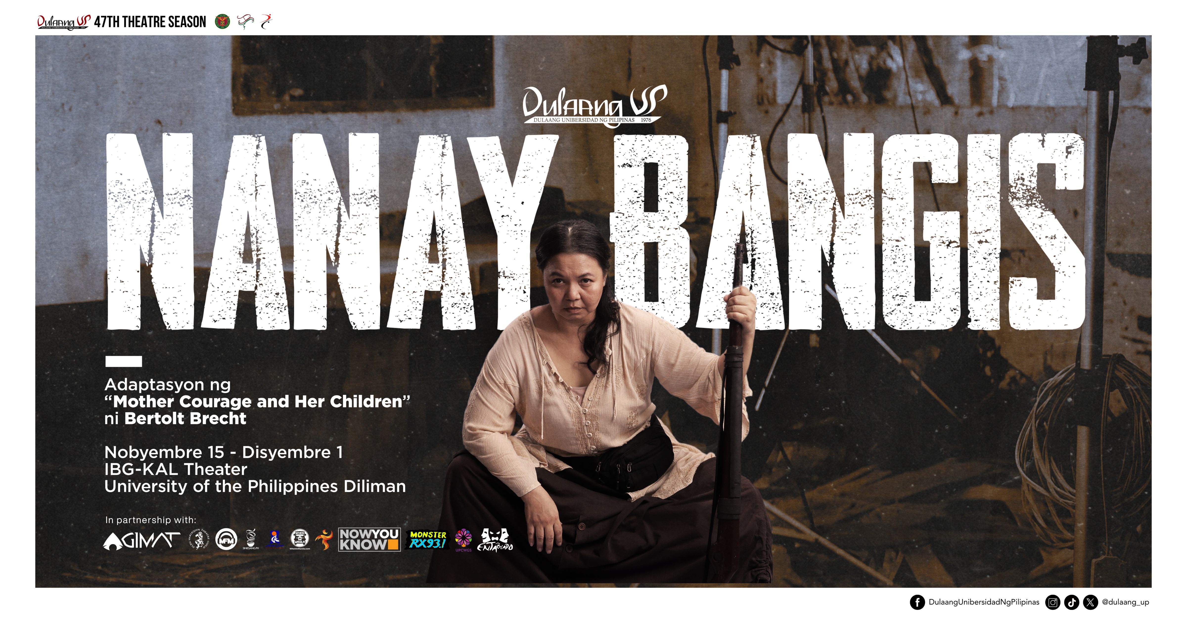 Dulaang UP partners with AC: “Nanay Bangis” fiercely opens this November 2024!