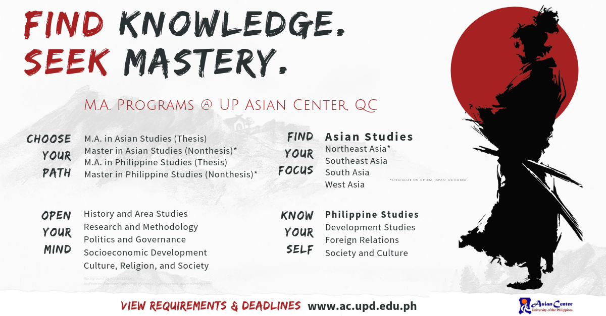 MA Programs: Asian Studies