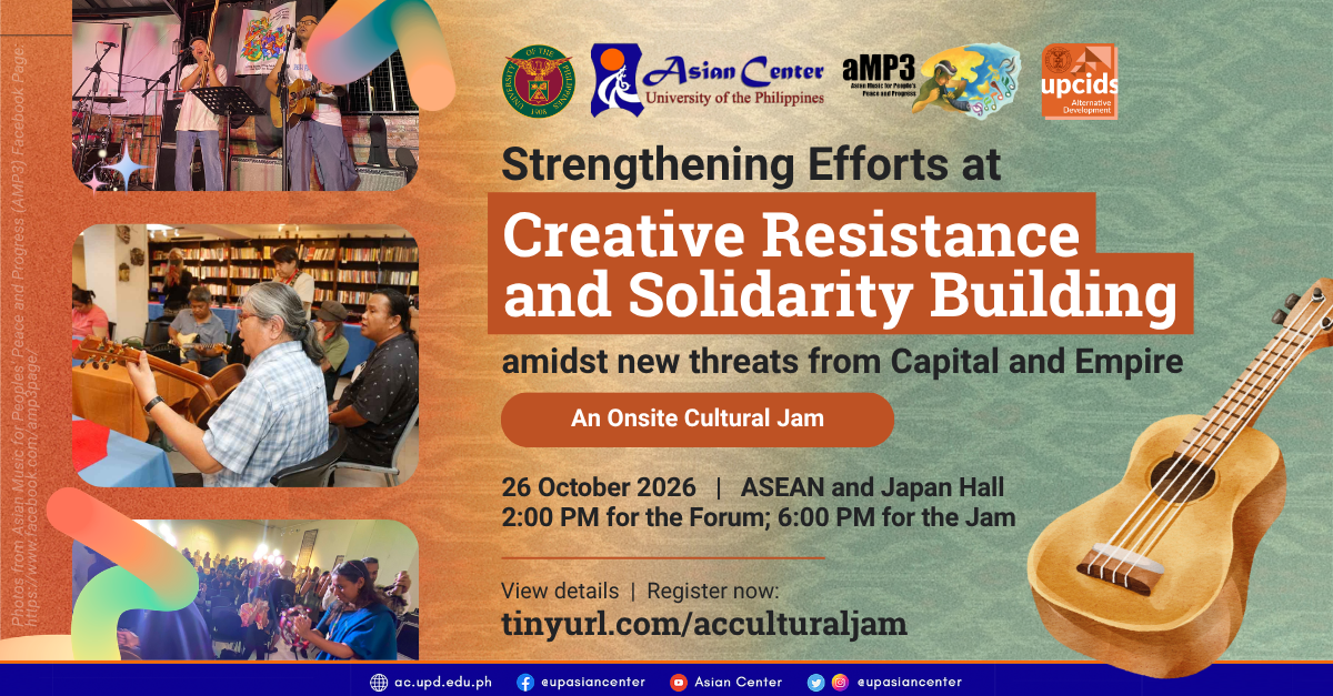 Strengthening efforts at Creative Resistance and Solidarity Building amidst new threats from Capital and Empire  |  An Onsite Cultural Jam