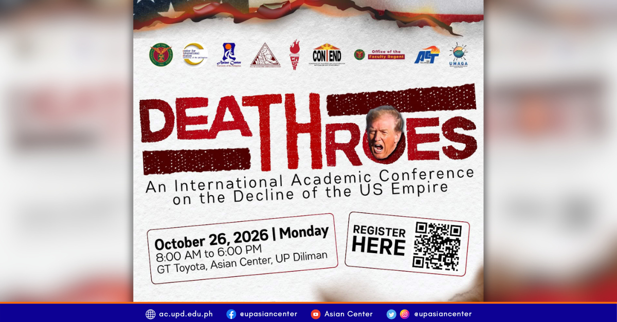 DEATH THROES  |  An International Academic Conference on the Decline of the US Empire