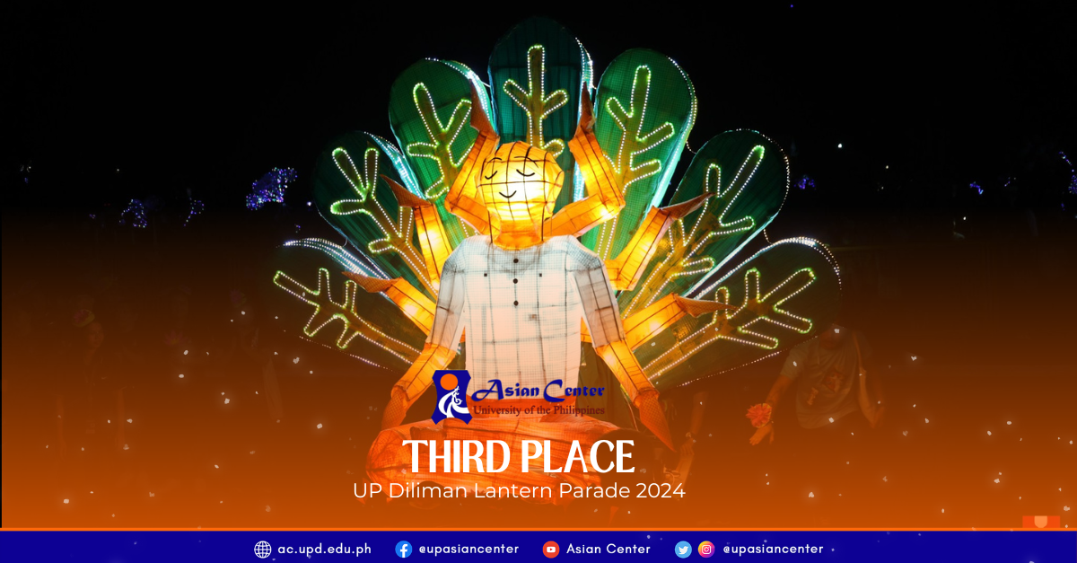 UP Asian Center Bags 3rd Place in 2024 UPD Lantern Parade