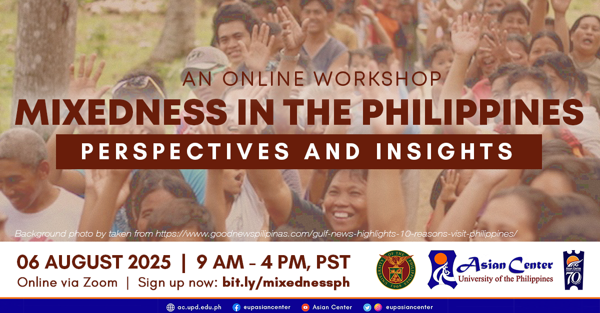 Mixedness in the Philippines: Perspectives and Insights | An Online Workshop