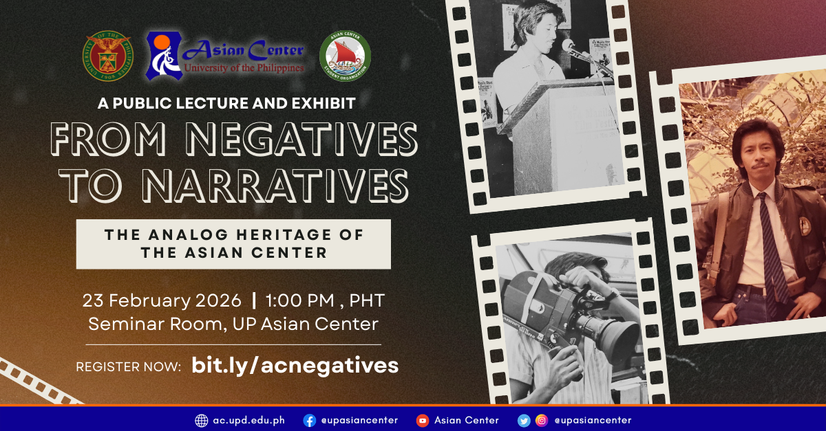 From Negatives to Narratives: The Analog Heritage of the Asian Center  |  A Public Lecture and Exhibit