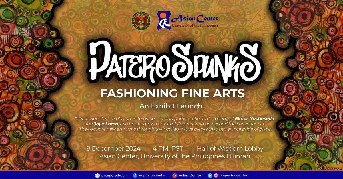 PateroSpunkS: Fashioning Fine Arts | An Exhibit Launch