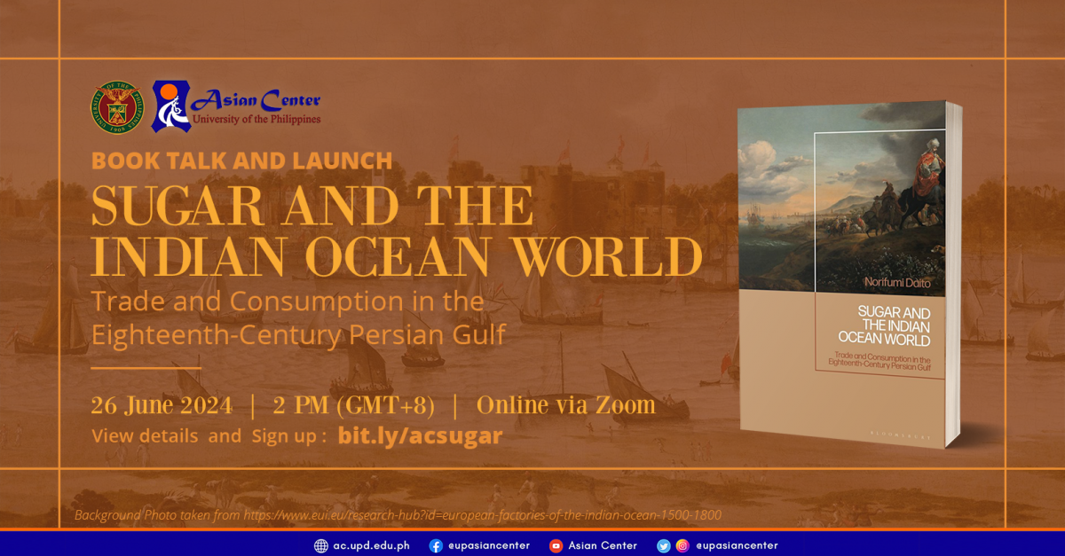 Sugar and the Indian Ocean World: Trade and Consumption in the Eighteenth-Century Persian Gulf | Book Talk and Launch