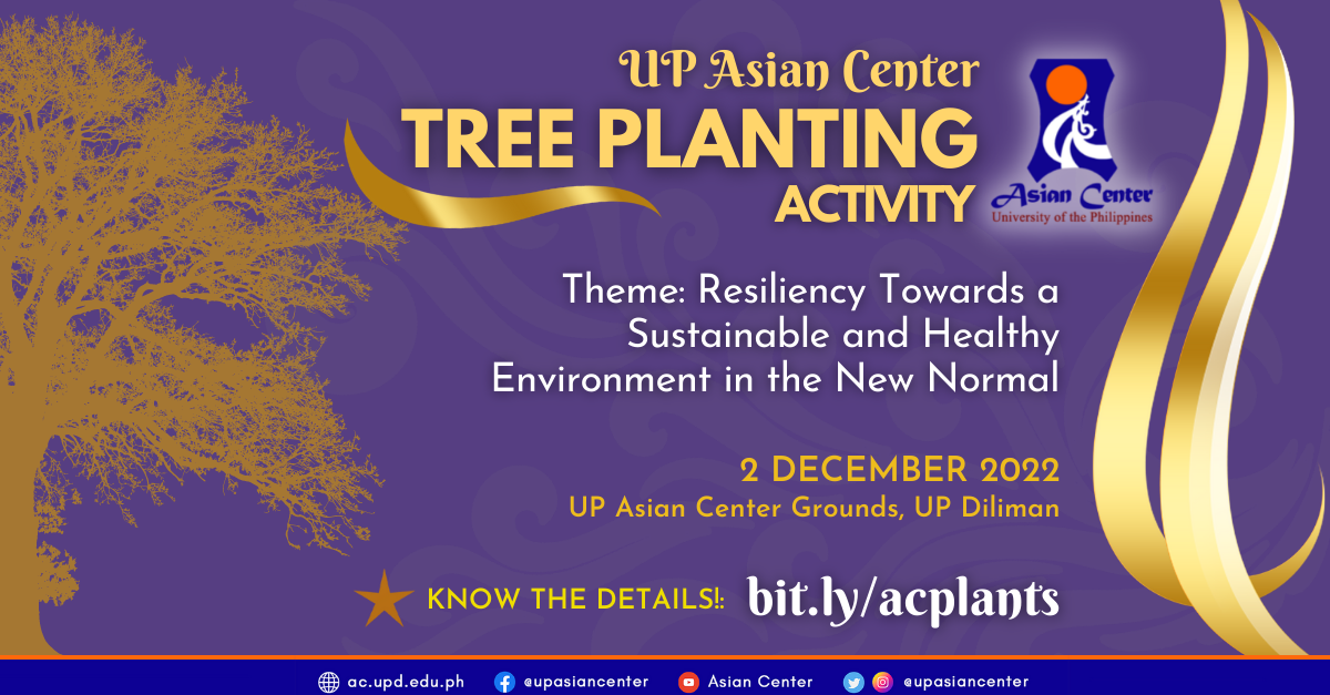 AC Tree Planting Activity: Resiliency Towards a Sustainable and Healthy Environment in the New Normal