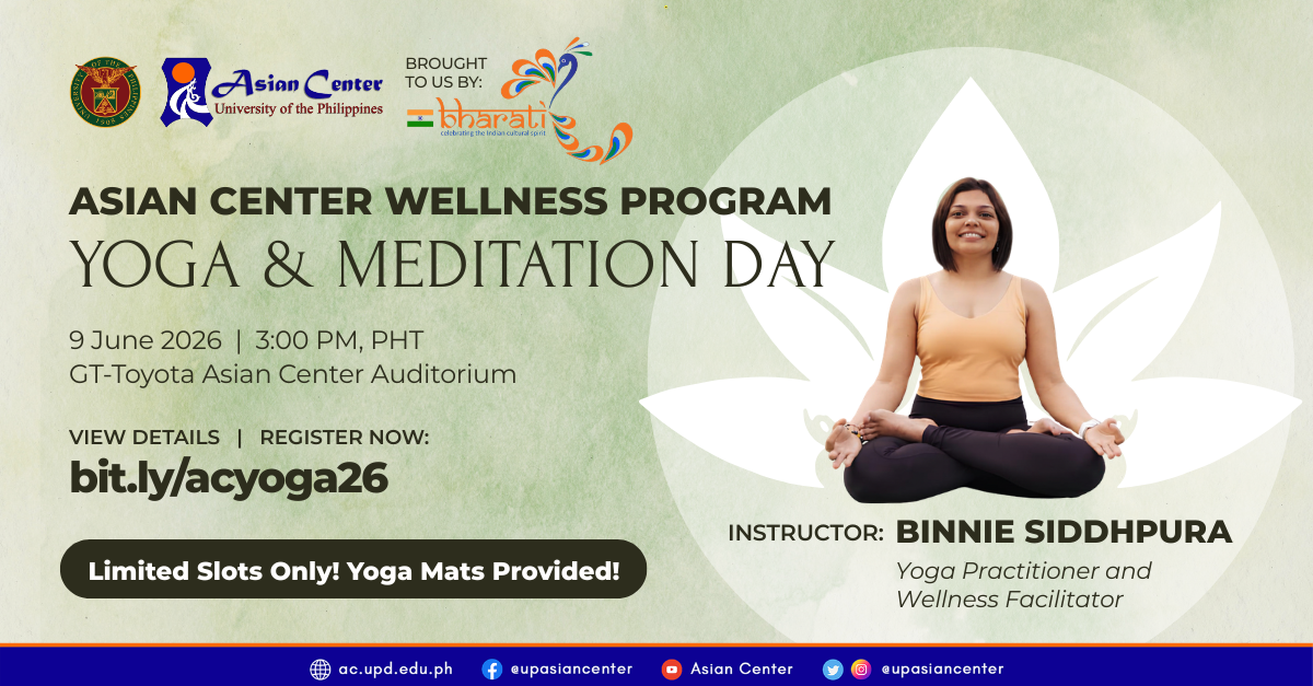 Yoga and Meditation Day   |  Asian Center Wellness Program